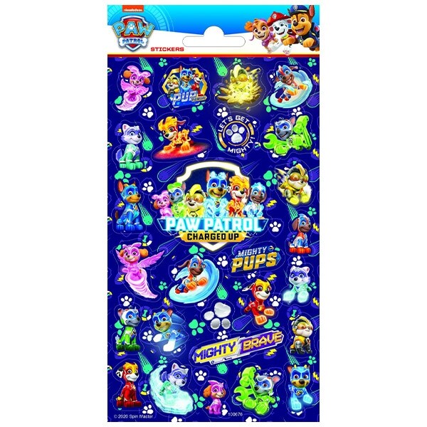 Product Image for Paw Patrol Mighty Pups - Klistermärken 27-pack