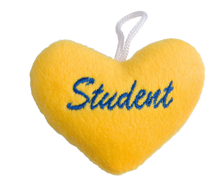 Product Image for Studenthjärta Gul