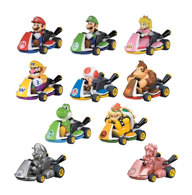 Product Image for Super Mario, Mystery Pack Figurer Mario Kart osorterade