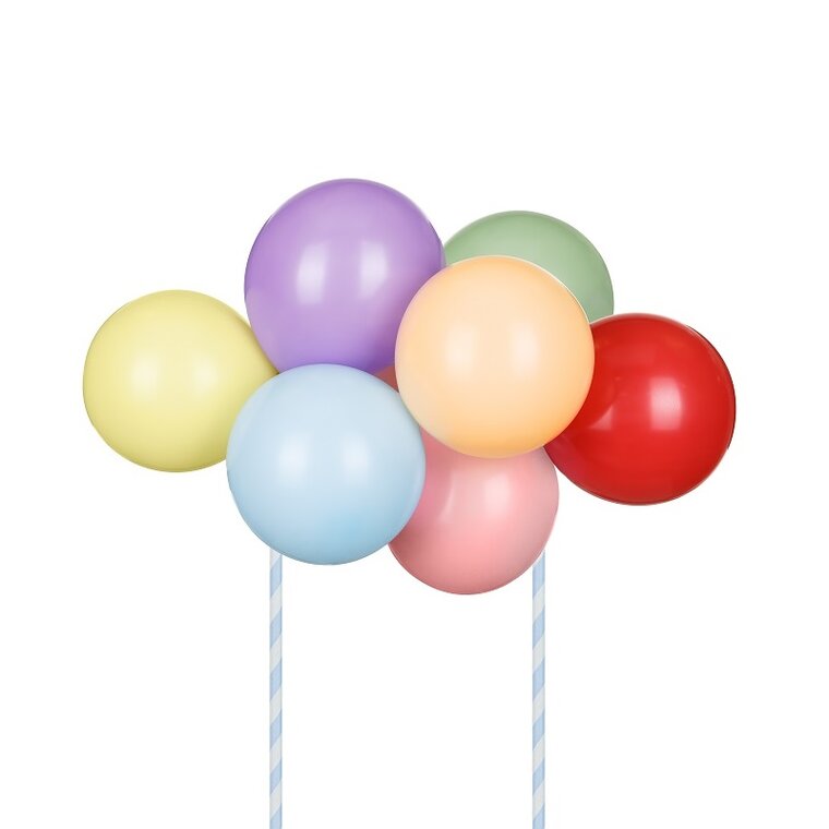Product Image for Cake Topper Ballongset Rainbow