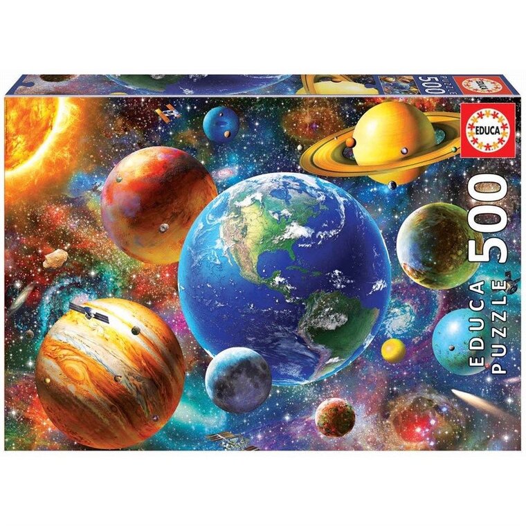 Product Image for Educa Pussel - Solsystemet 500 bitar