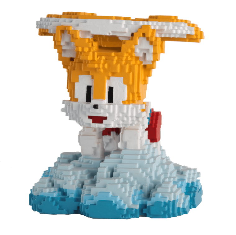 Product Image for Sonic the Hedgehog - Figurine Staty 8-Bit Tails 10 cm