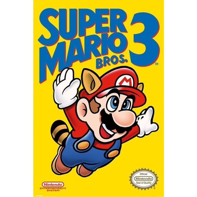 Product Image for Poster - Super Mario Bros 3 61 x 91,5 cm