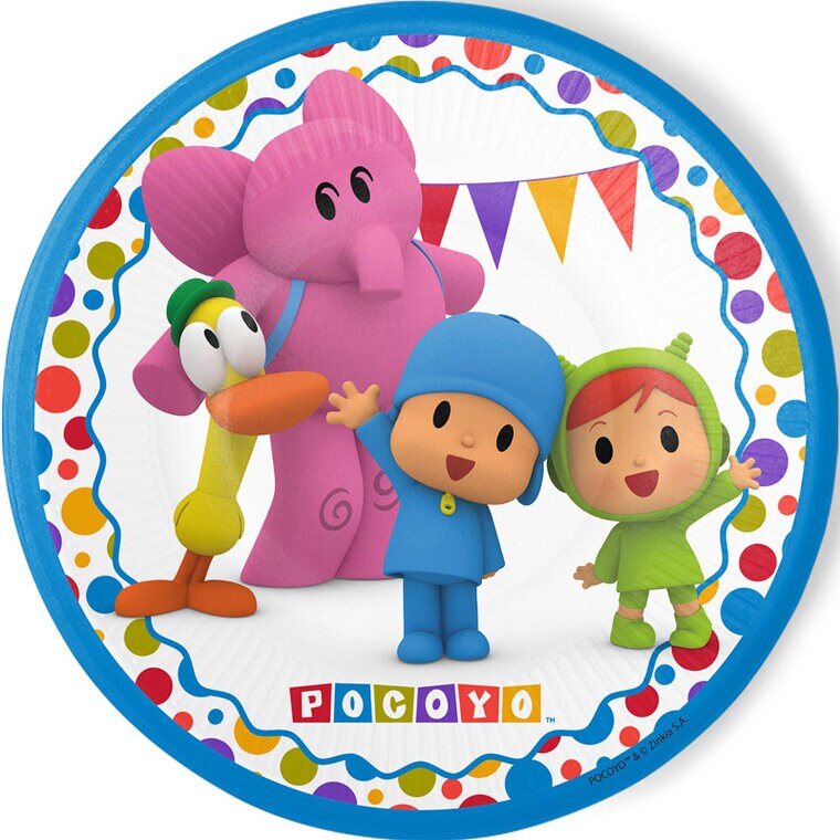 Product Image for Pocoyo - Tallrikar 8-pack