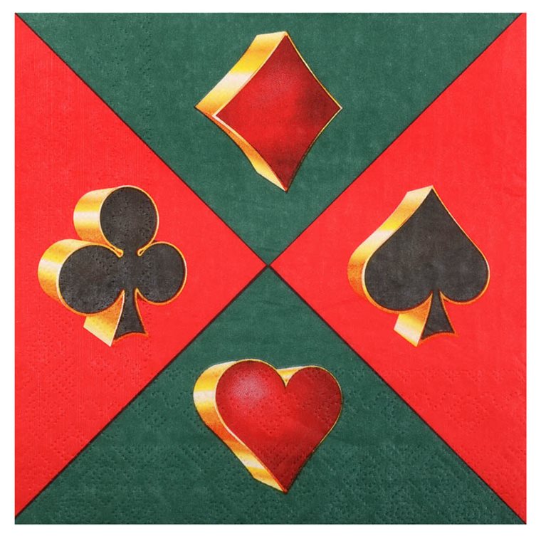 Product Image for Casino - Servetter 20-pack