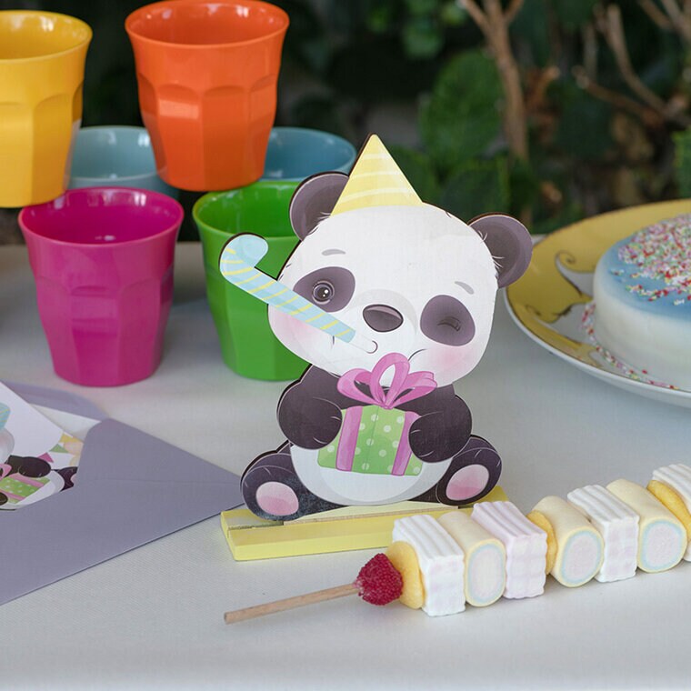 Product Image for Panda - 2D Bordsdekoration i trä 20 cm