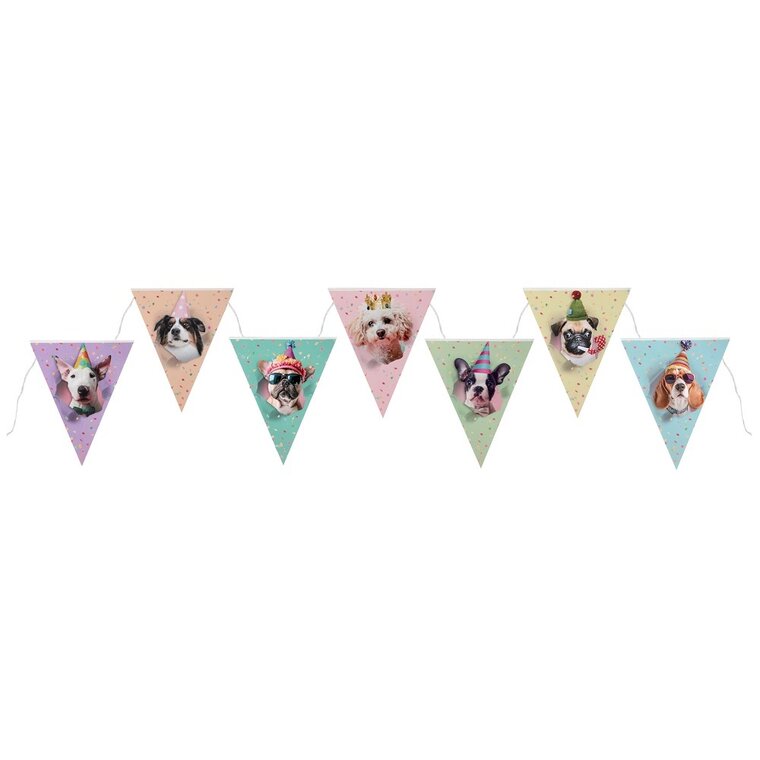 Product Image for Party Dog Flaggirlang 3 meter