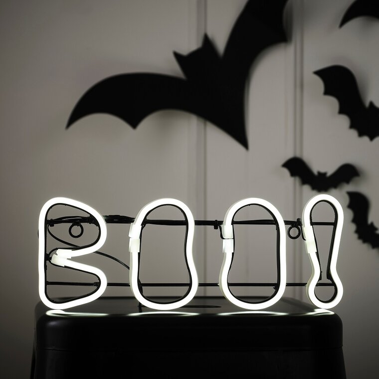 Product Image for Neonskylt BOO