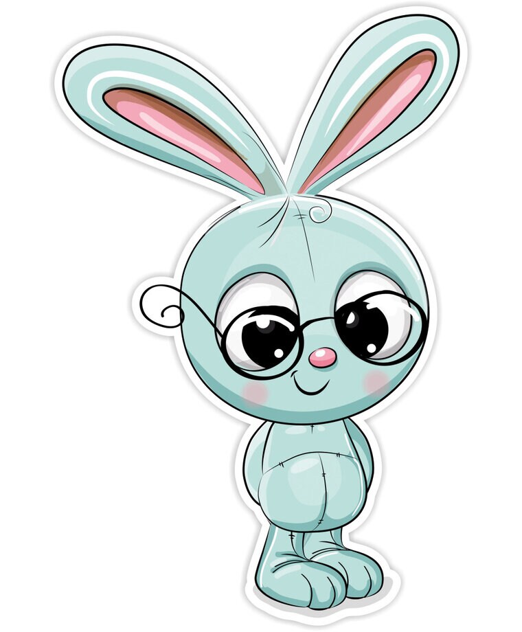 Product Image for Kanin Väggdekoration till Barnrum 3D