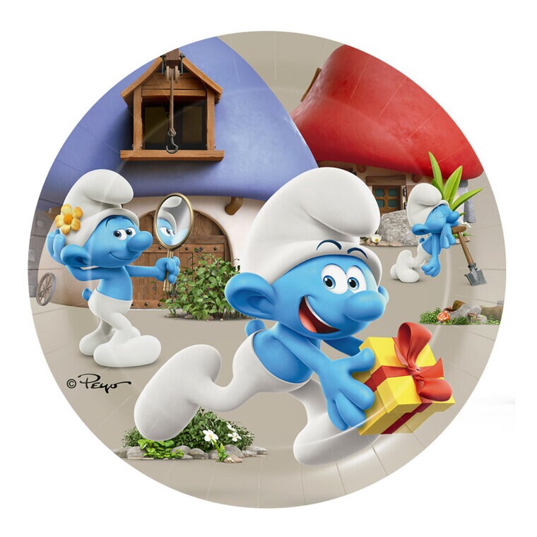 Product Image for Smurfarna - Assietter 8-pack