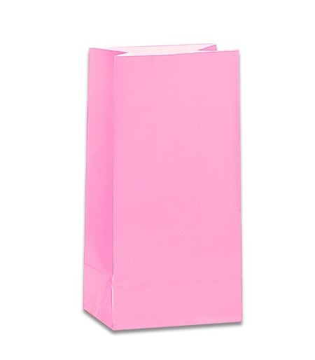 Product Image for Kalaspåsar i papper - Ljusrosa 12-pack