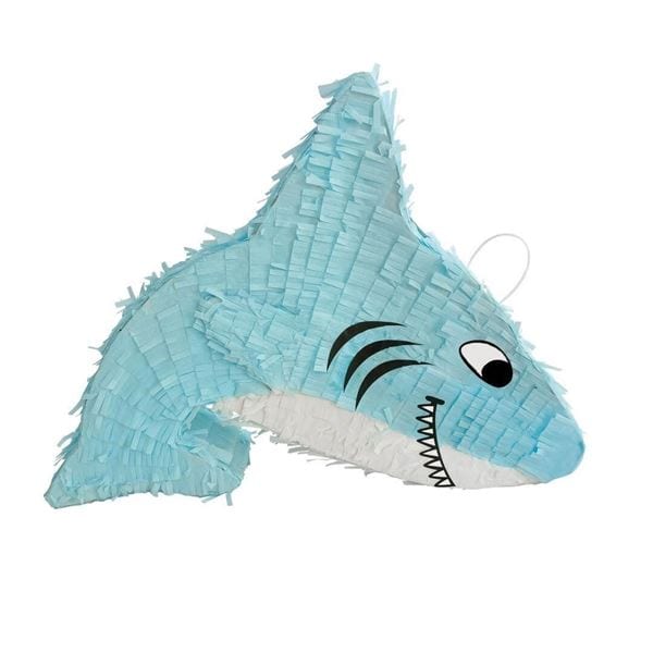 Pinata Ljusblå Haj 56 cm