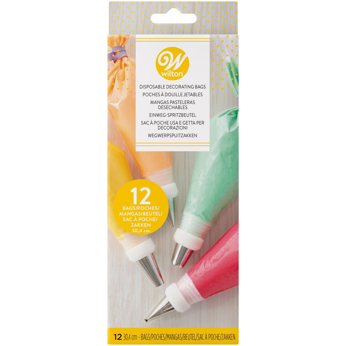 Wilton - Spritspåsar Engångspåsar 12-pack