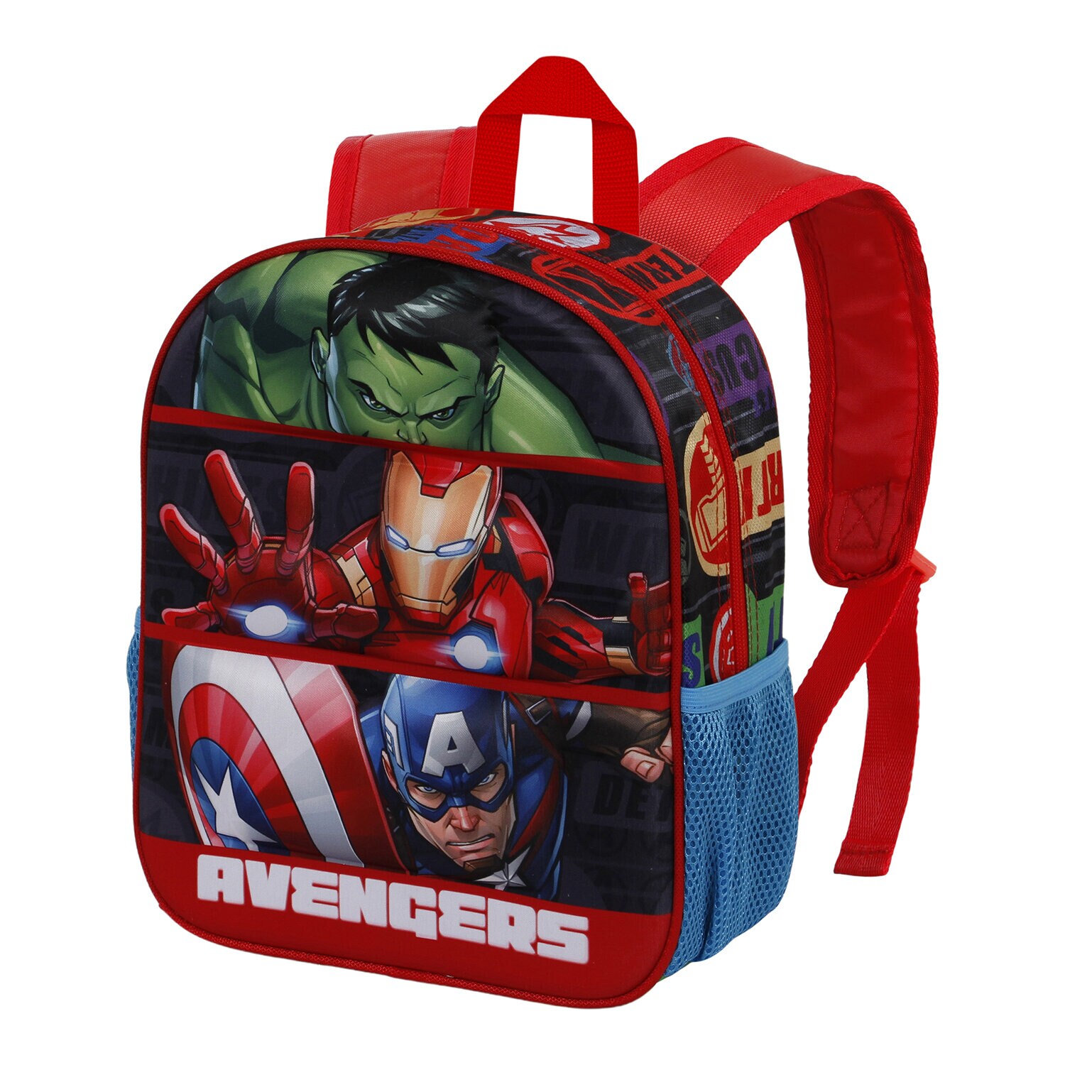 Ryggsäck Avengers Barnstorlek 3D