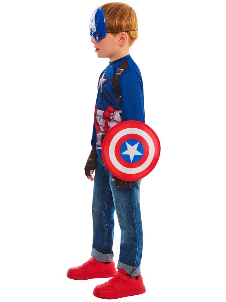 Captain America Maskeradset 4-6 år