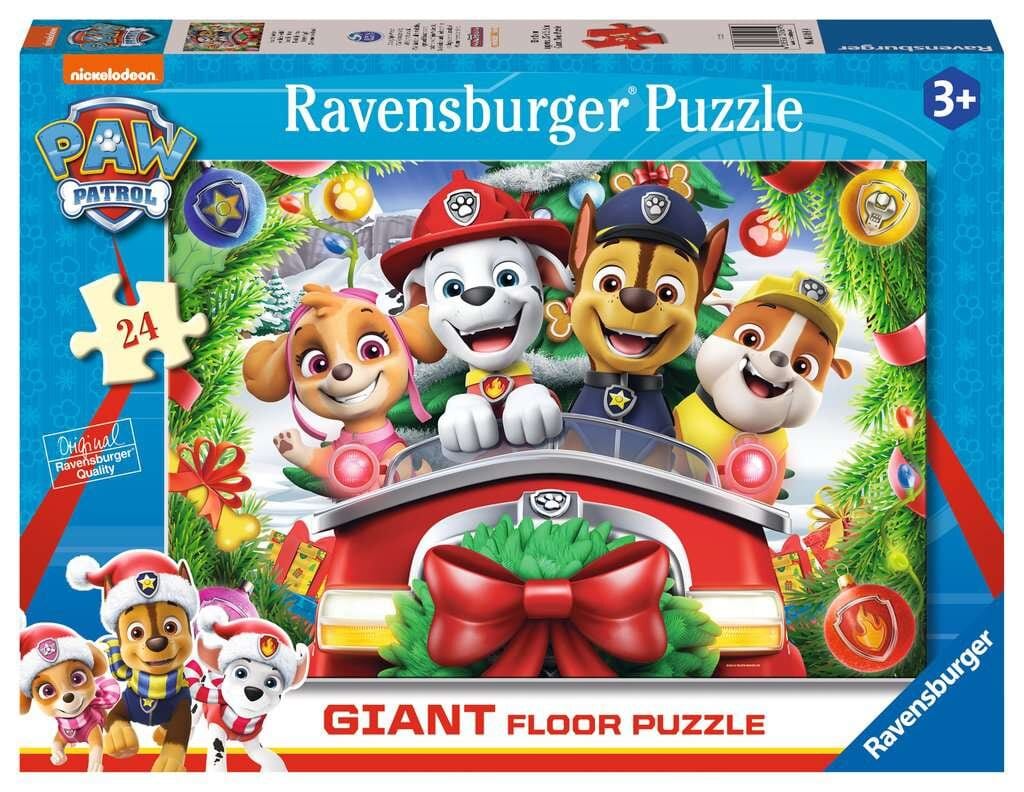 Ravensburger Golvpussel - Paw Patrol Christmas 24 bitar