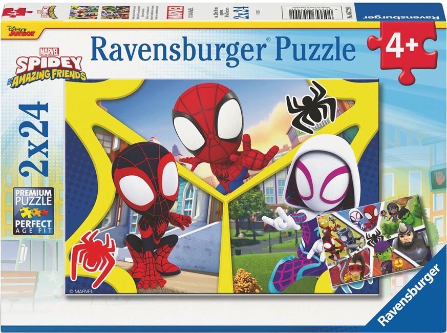 Ravensburger Pussel - Spidey 2x24 bitar