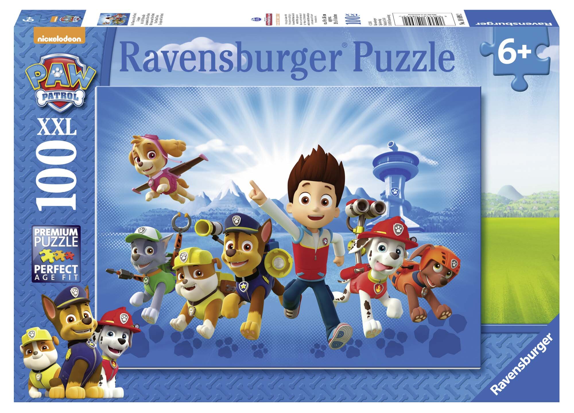 Ravensburger Pussel - Paw Patrol 100 bitar XXL