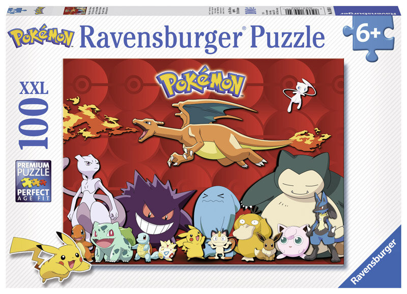 Ravensburger Pussel - Min favorit Pokémon 100 bitar XXL