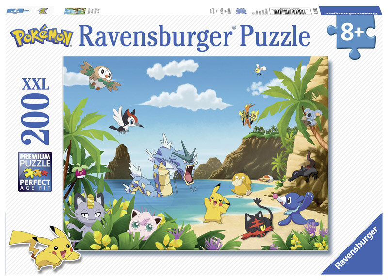 Ravensburger Pussel, Pokémon - Gotta Catch ´Em All! 200 bitar XXL