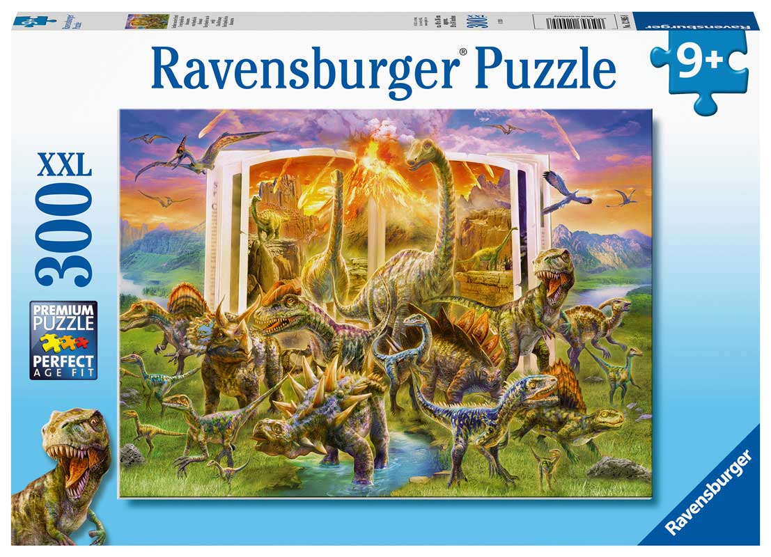 Ravensburger Pussel, Dinosaurie - ordbok 300 bitar XXL