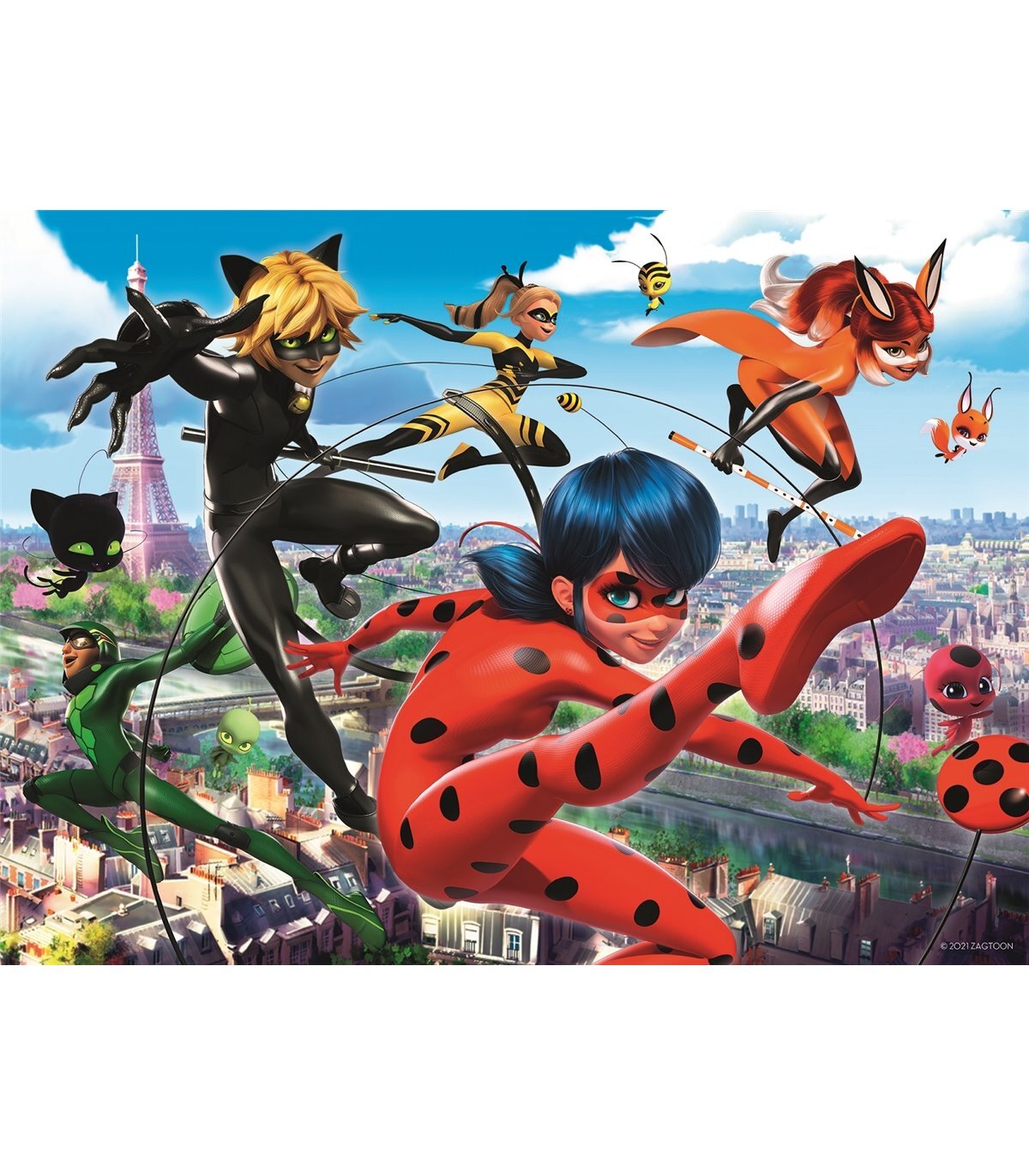 Ravensburger Pussel - Miraculous Ladybug 200 bitar XXL