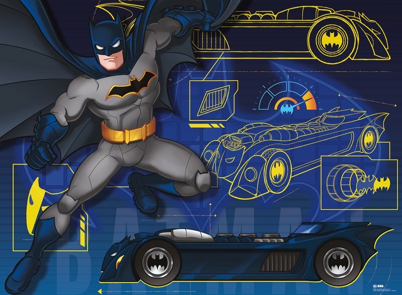 Ravensburger Pussel - Batman Batmobile 100 bitar