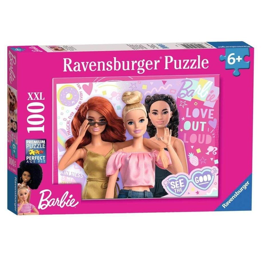 Ravensburger Pussel - Barbie 100 bitar
