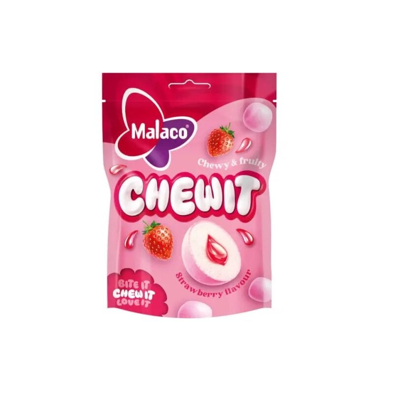 Malaco Chewit Strawberry 115 gram