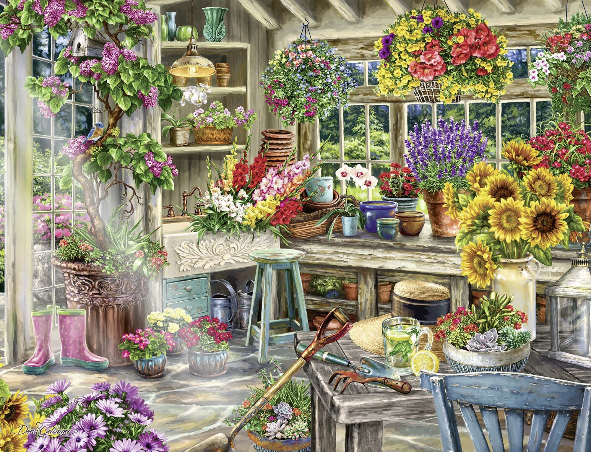 Ravensburger Pussel - Gardener´s Paradise 2000 bitar