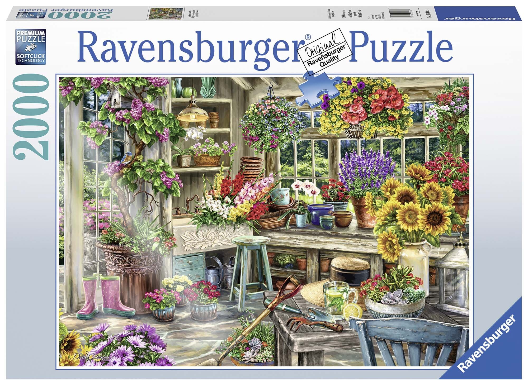 Ravensburger Pussel - Gardener´s Paradise 2000 bitar