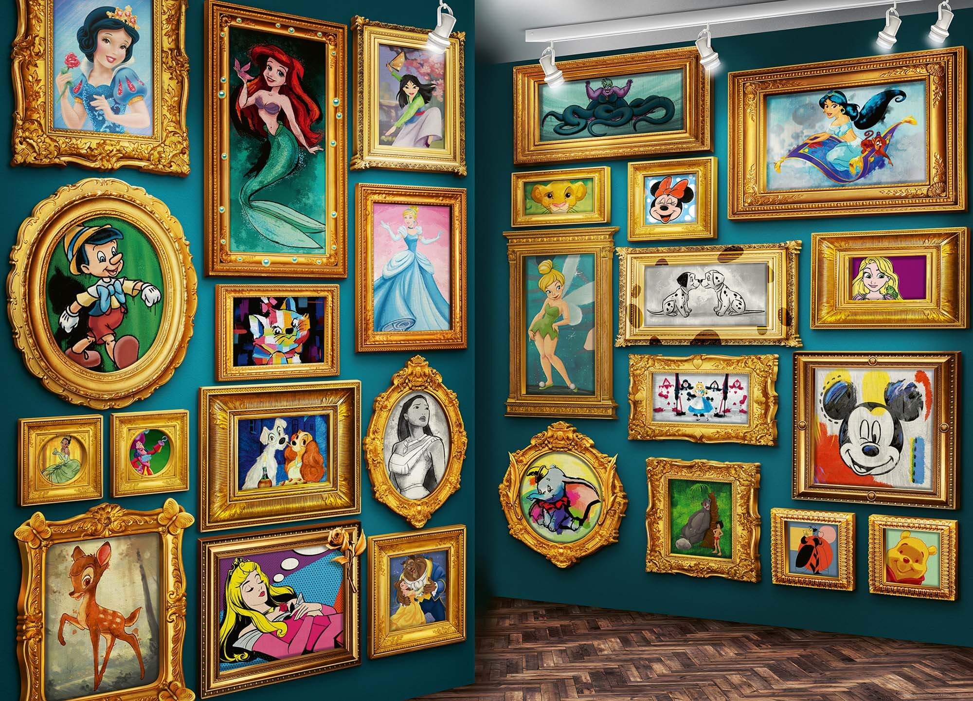 Ravensburger Pussel - Disney Galleri 9000 bitar