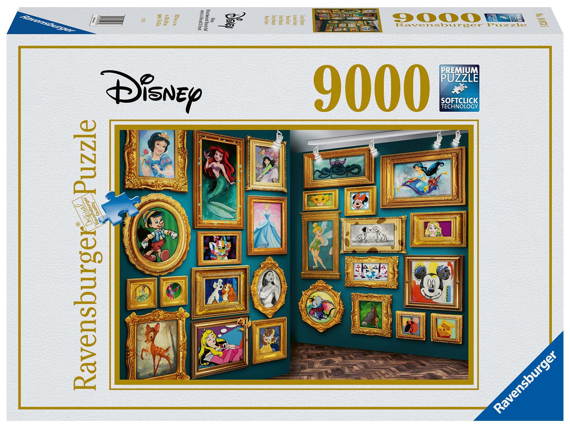 Ravensburger Pussel - Disney Galleri 9000 bitar