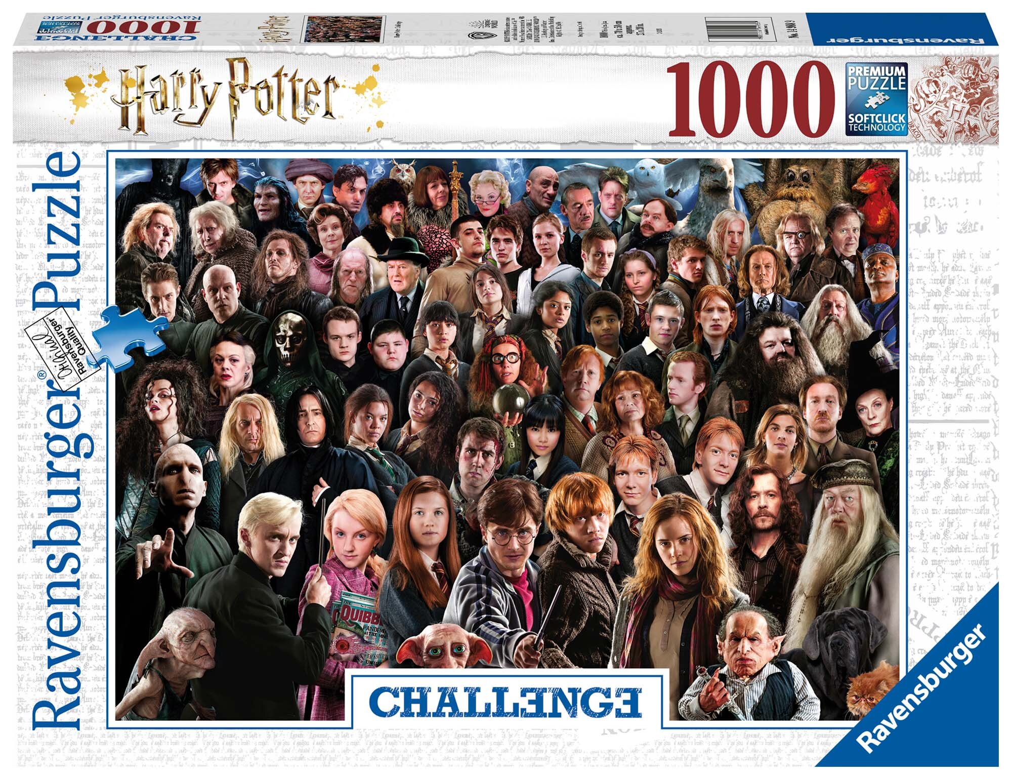 Ravensburger Pussel - Harry Potter Challenge 1000 bitar