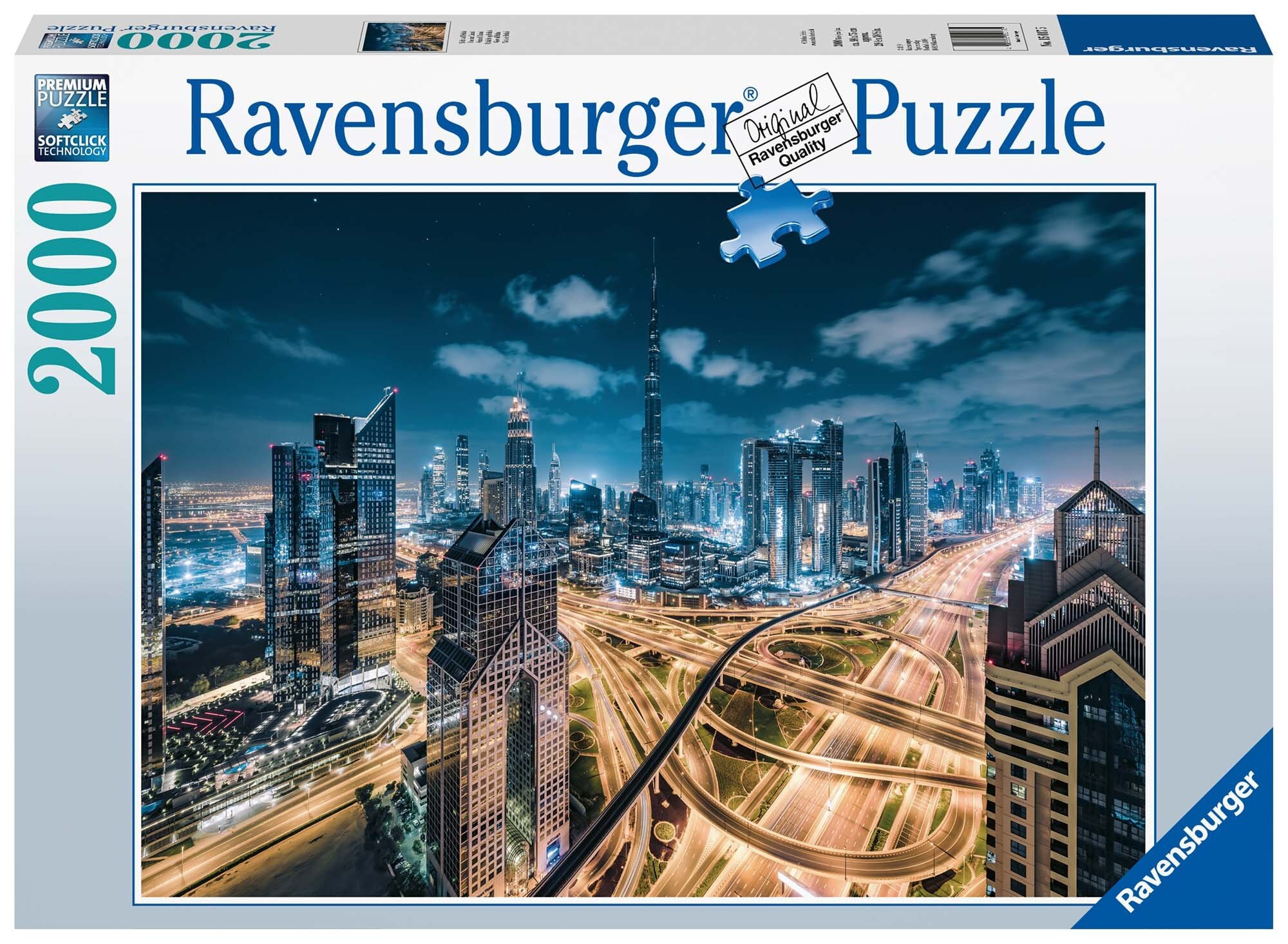 Ravensburger Pussel - Utsikt över Dubai 2000 bitar