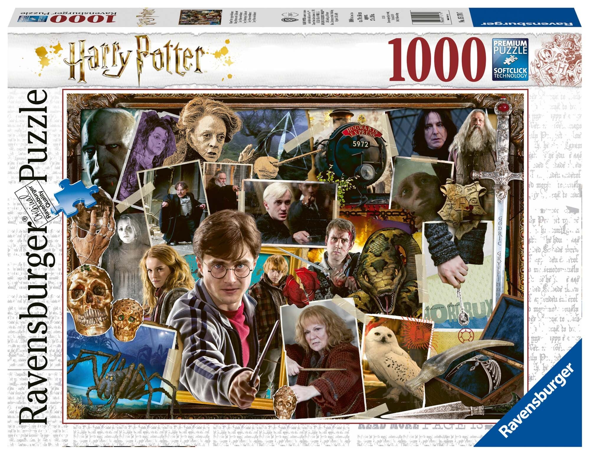 Ravensburger Pussel, Harry Potter kollage 1000 bitar