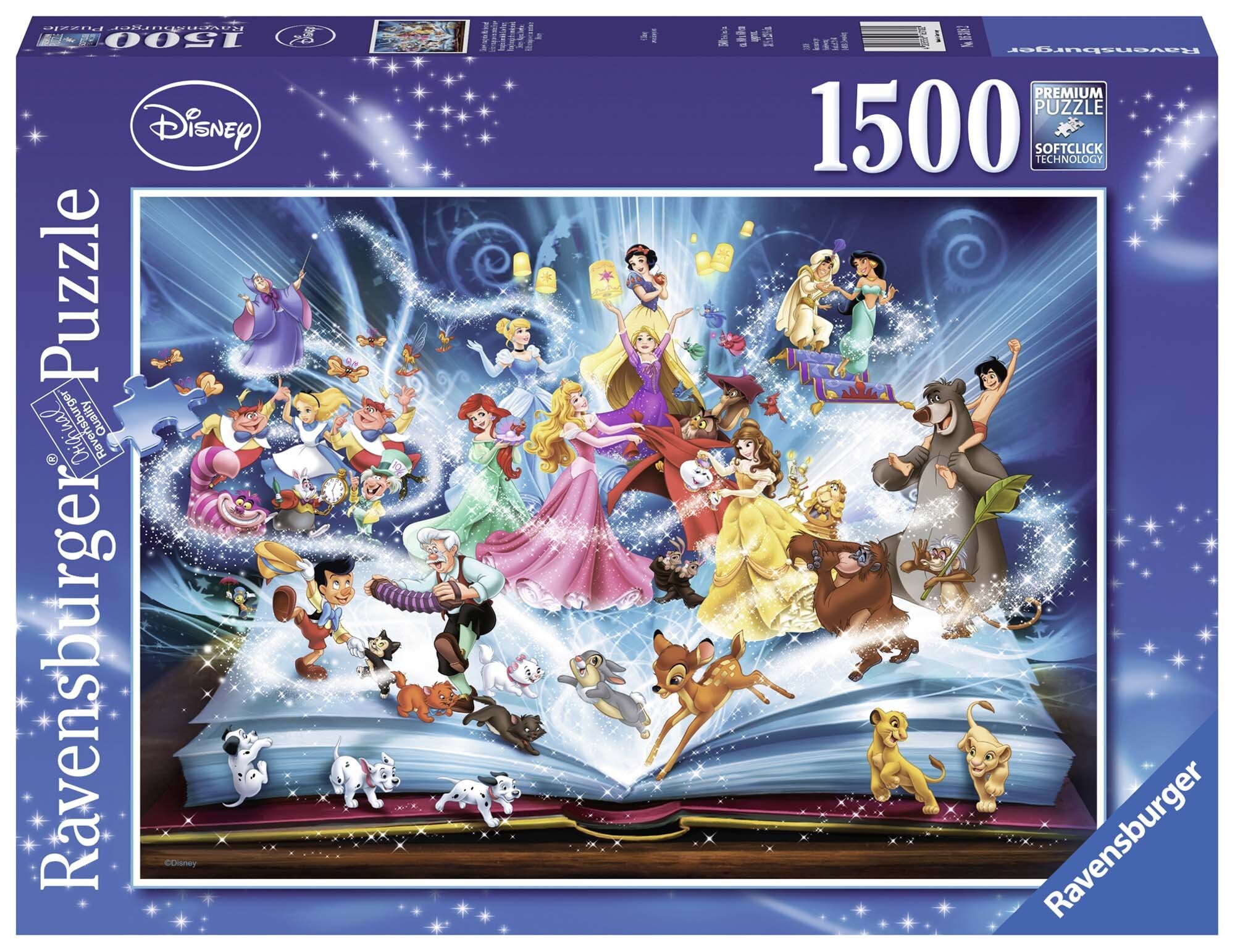 Ravensburger Pussel - Disneys magiska berättelsebok 1500 bitar