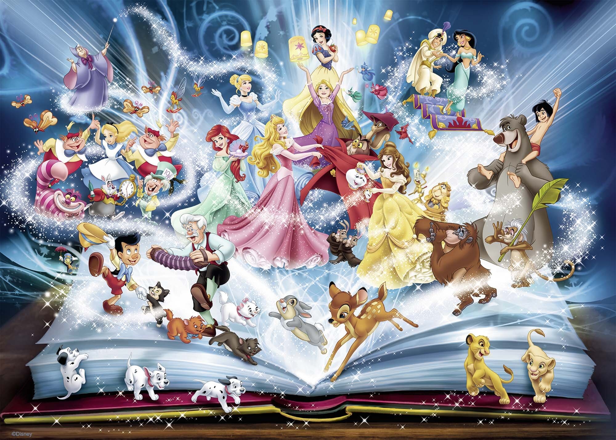Ravensburger Pussel - Disneys magiska berättelsebok 1500 bitar
