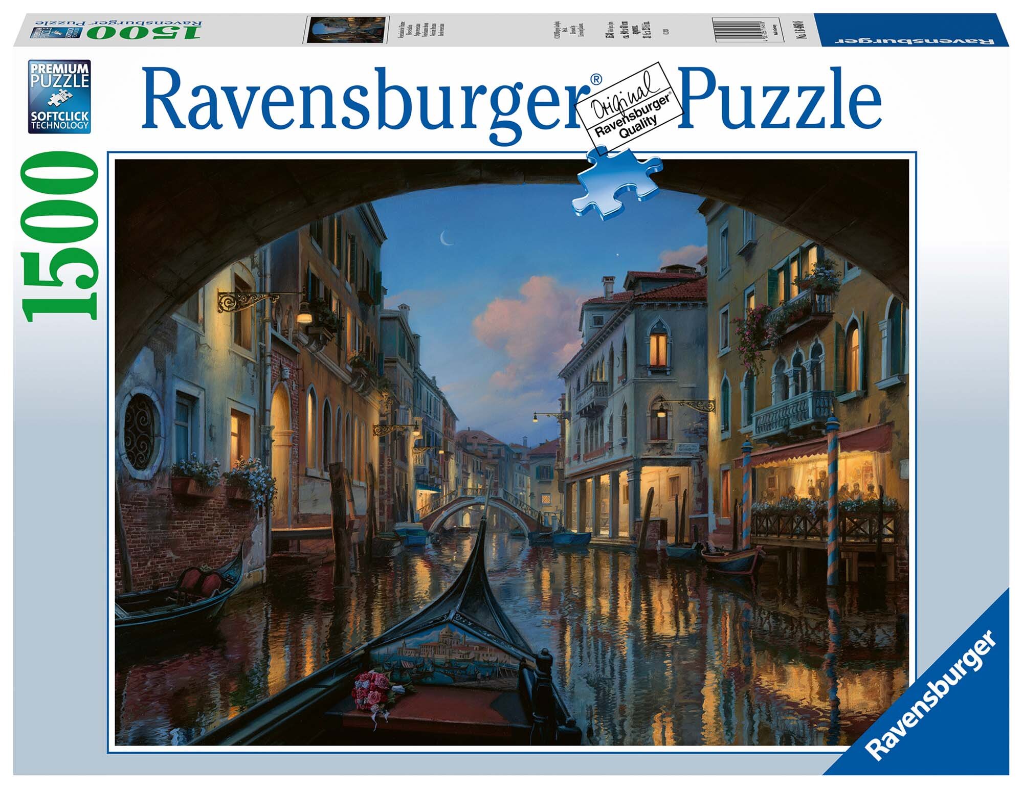 Ravensburger Pussel - Venetianska drömmar 1500 bitar