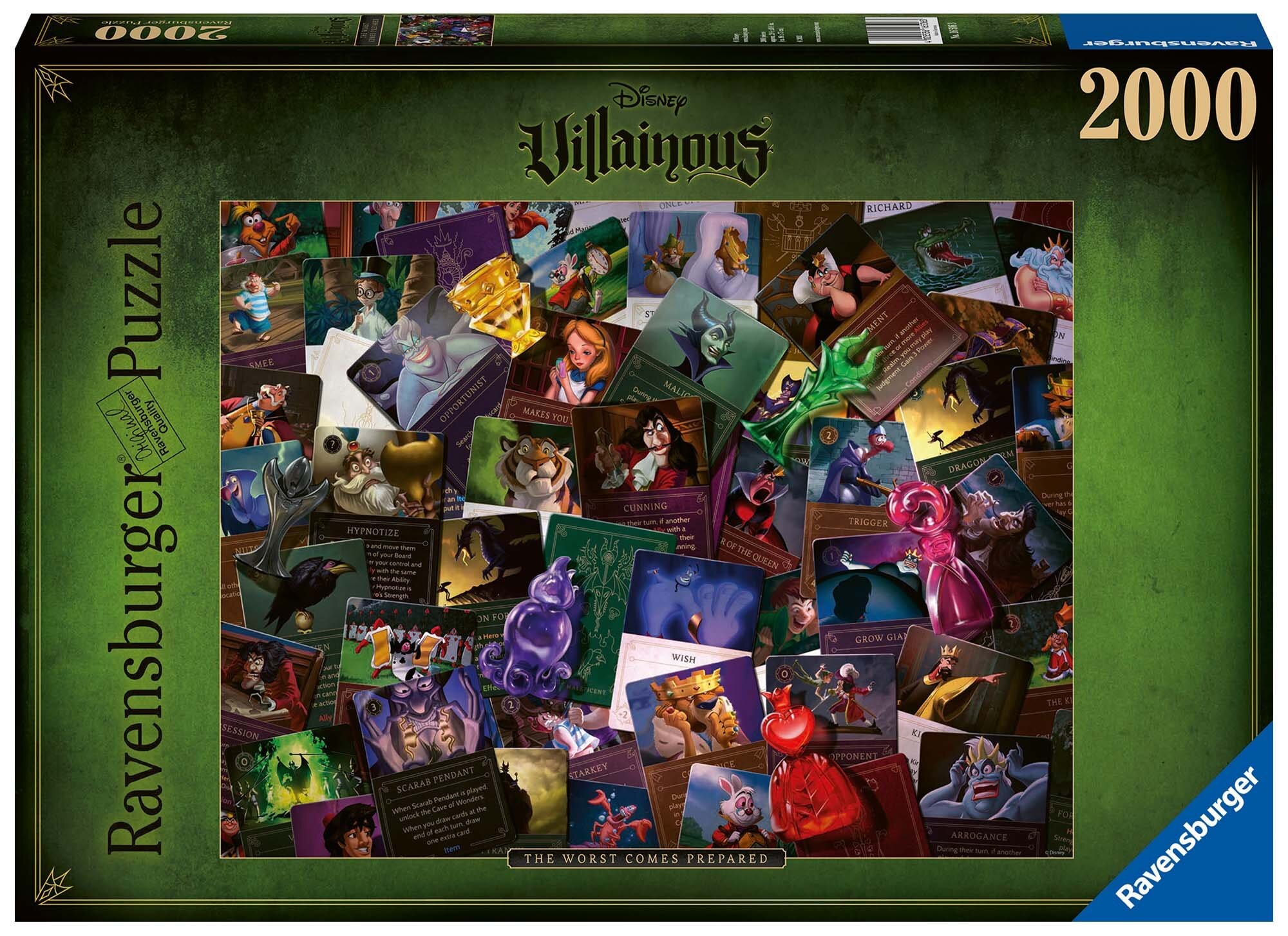 Ravensburger Pussel, Villainous - Alla Disneyskurkar 2000 bitar