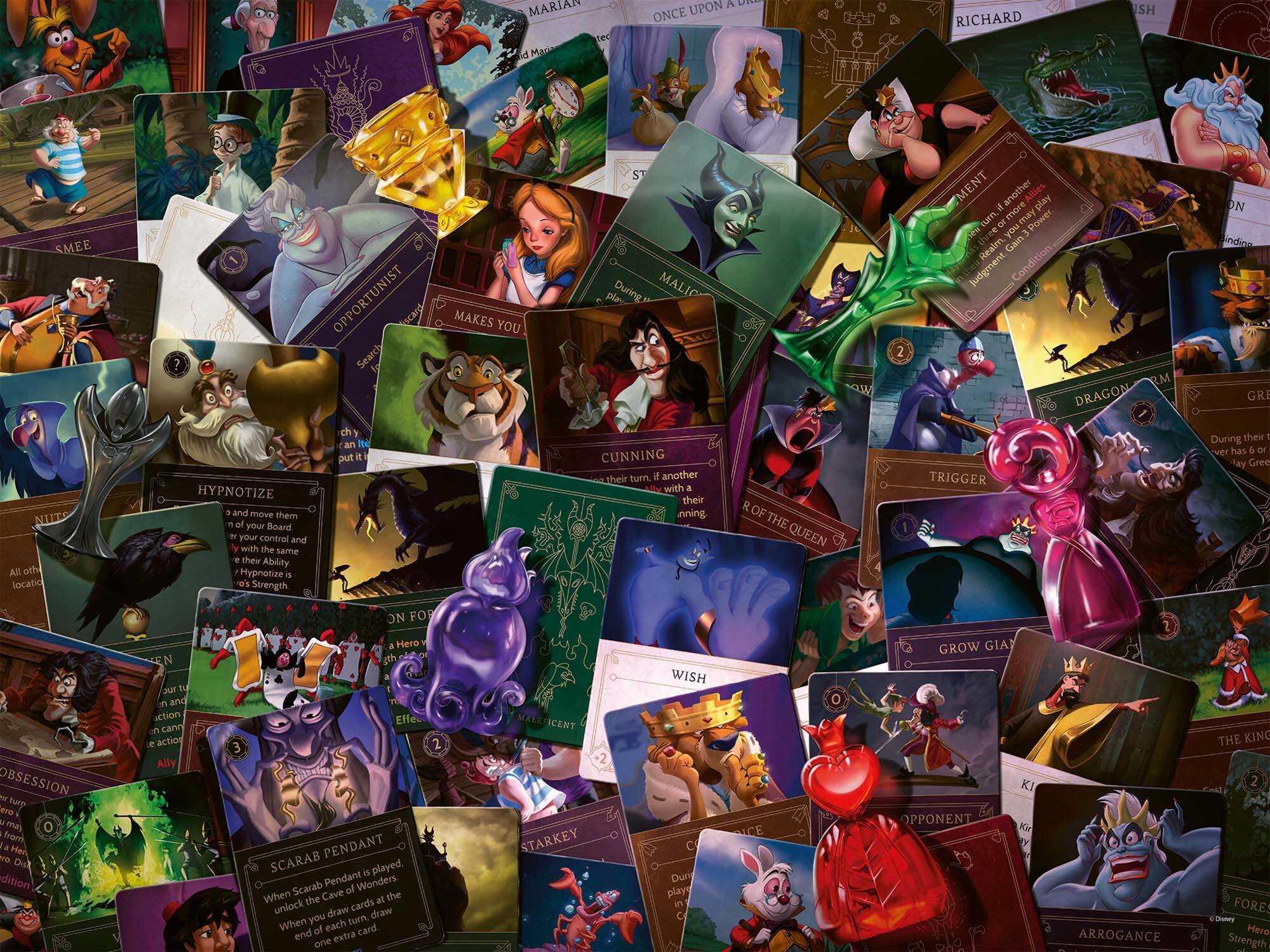 Ravensburger Pussel, Villainous - Alla Disneyskurkar 2000 bitar