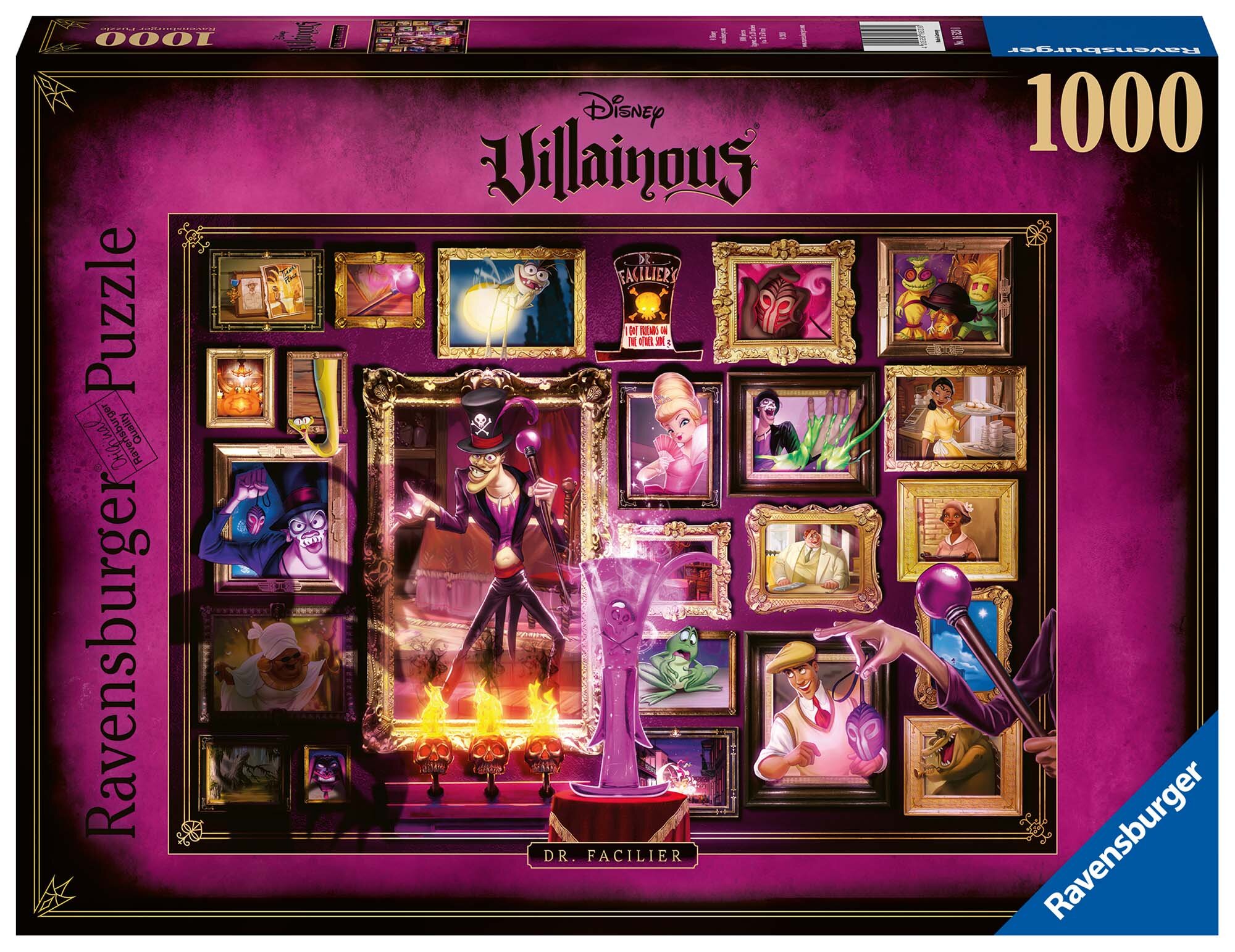 Ravensburger Pussel, Disney Villainous - Dr. Facilier 1000 bitar