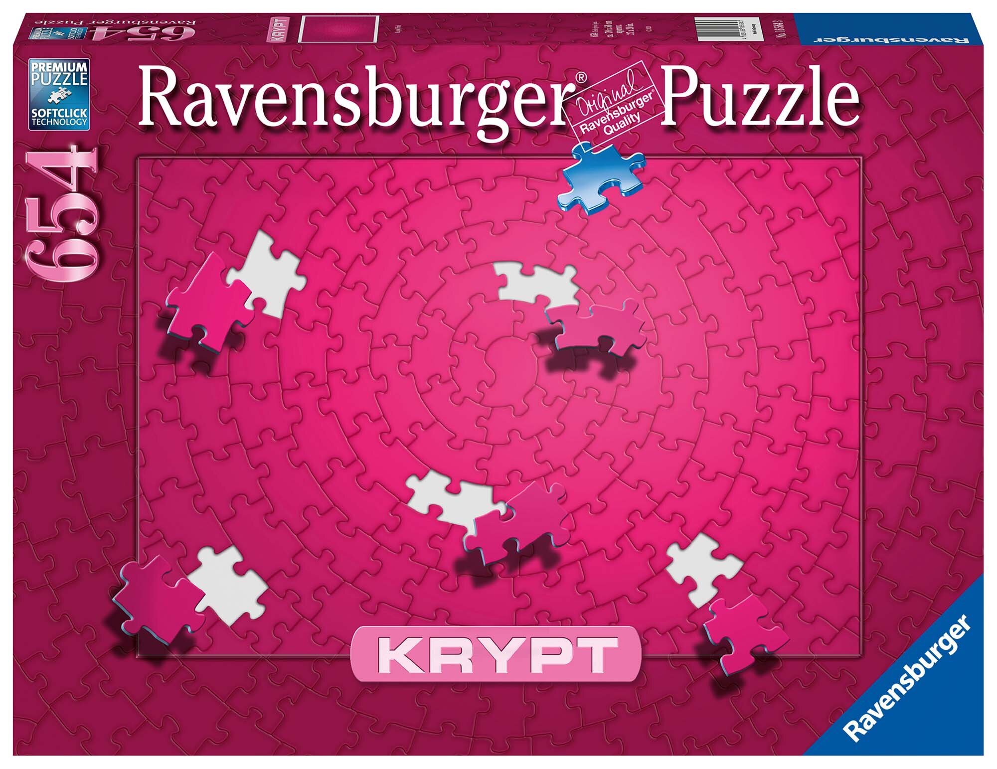 Ravensburger Pussel - Krypt Rosa 654 bitar