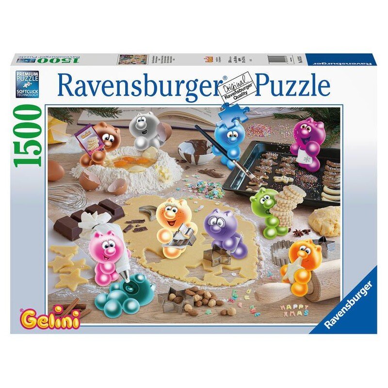 Ravensburger Pussel - Gelinis Julbageri 1500 bitar