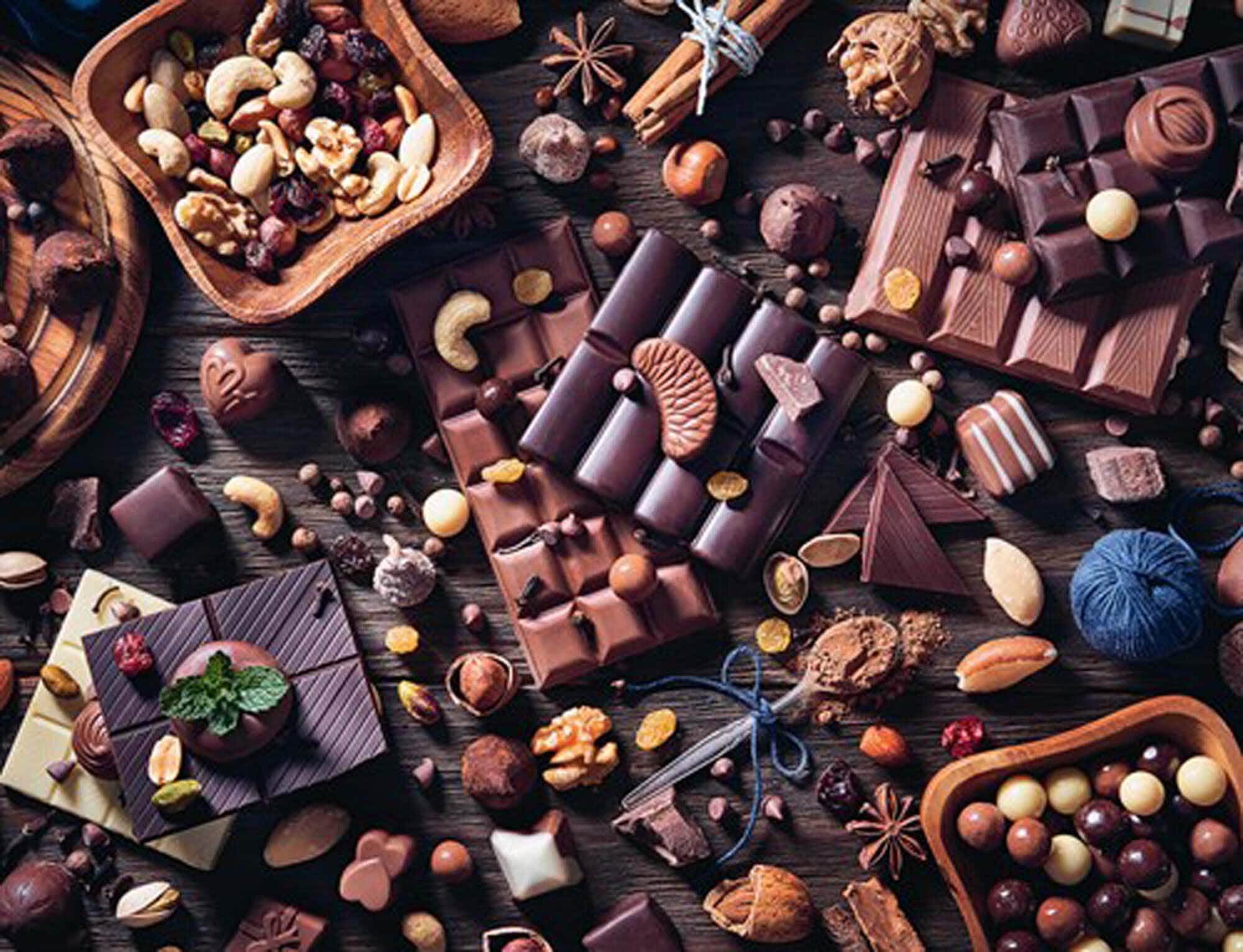 Ravensburger Pussel - Chokladkollage 2000 bitar