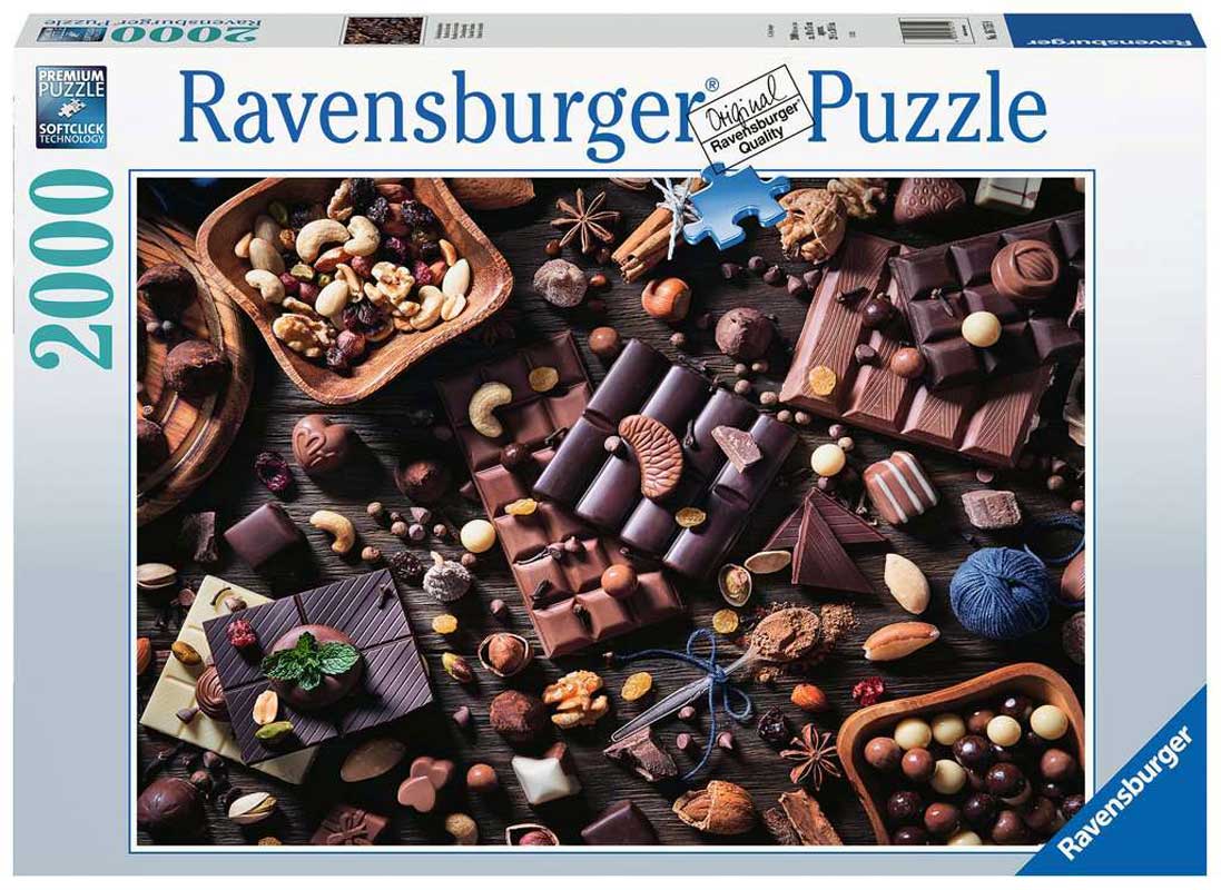 Ravensburger Pussel, Chokladkollage 2000 bitar