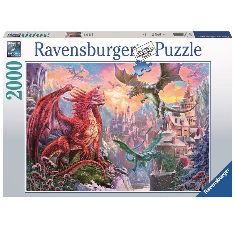 Ravensburger Pussel - Fantasy Dragon 2000 bitar