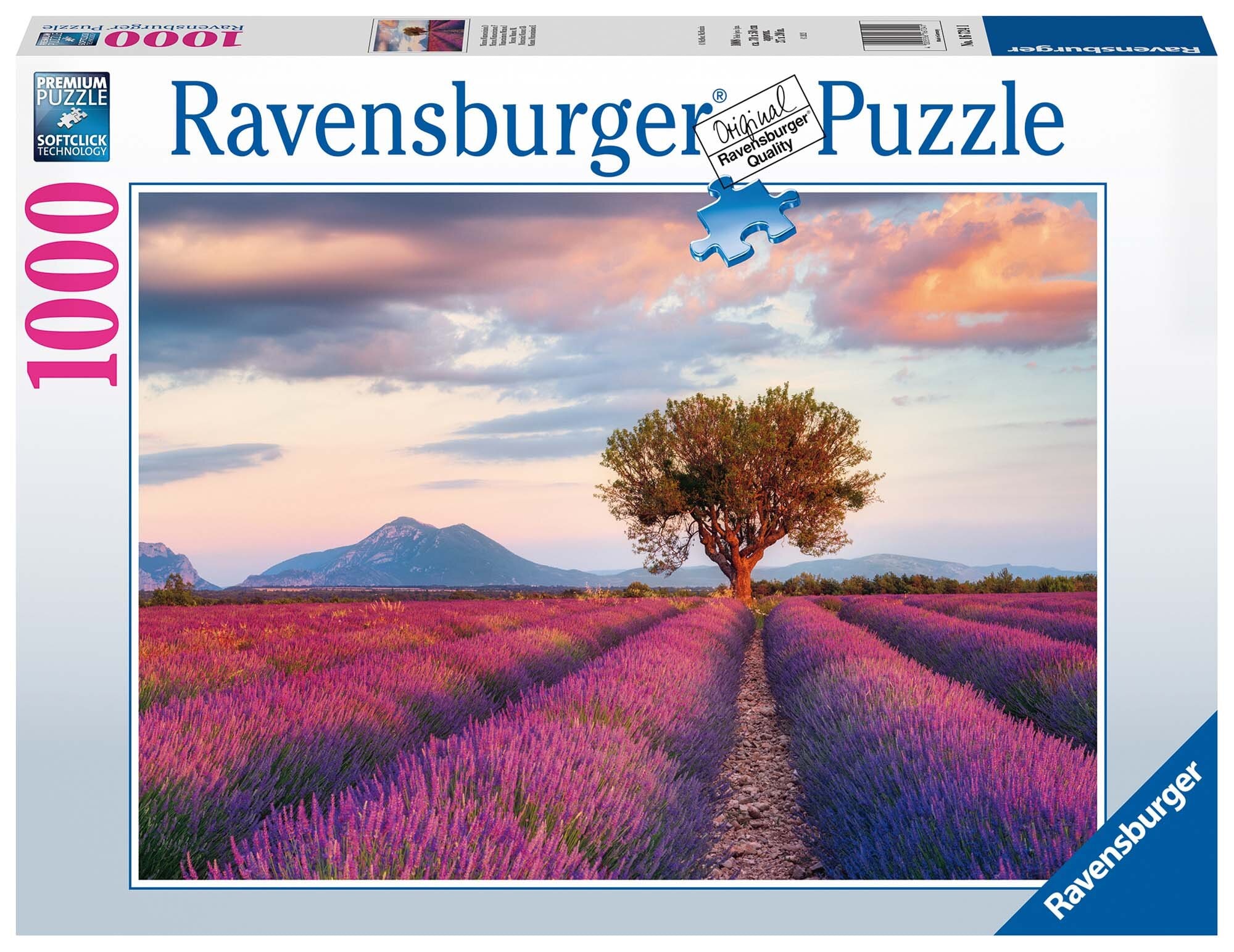 Ravensburger Pussel - Lavender Fields 1000 bitar
