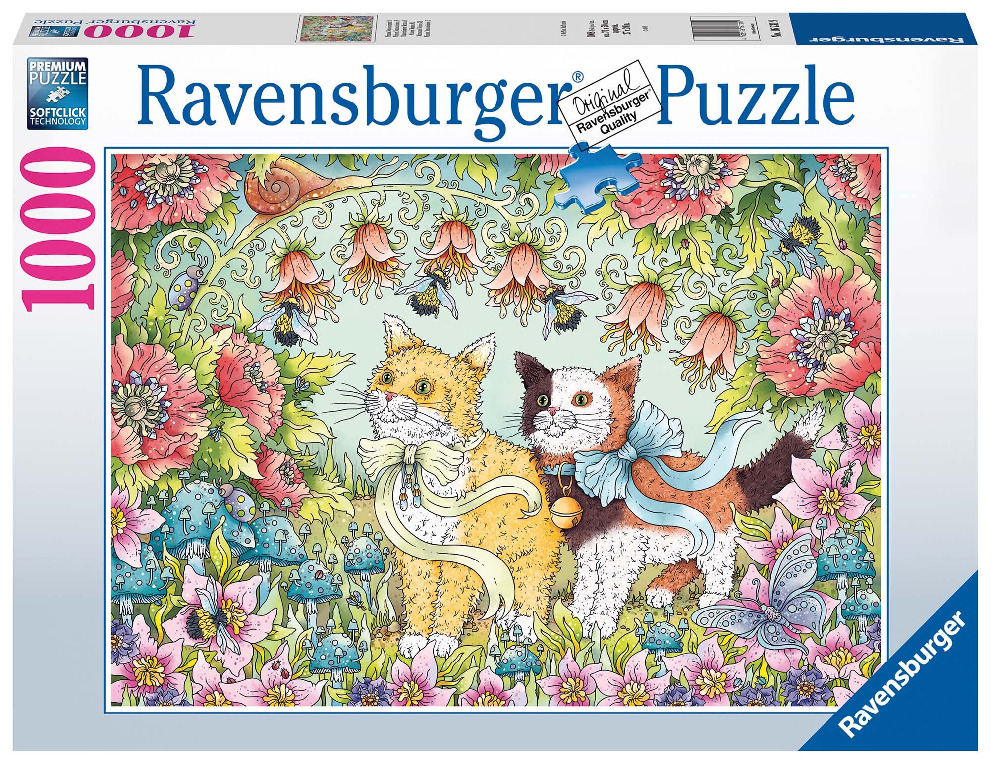 Ravensburger Pussel - Söta katter 1000 bitar