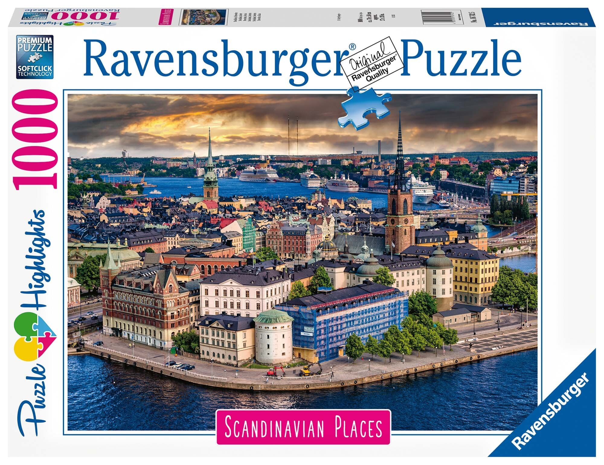 Ravensburger Pussel - Stockholm, Sverige 1000 bitar